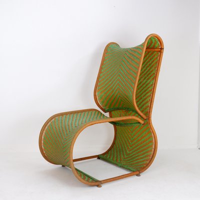 Vintage Green Lounge Chair-NYF-2019007