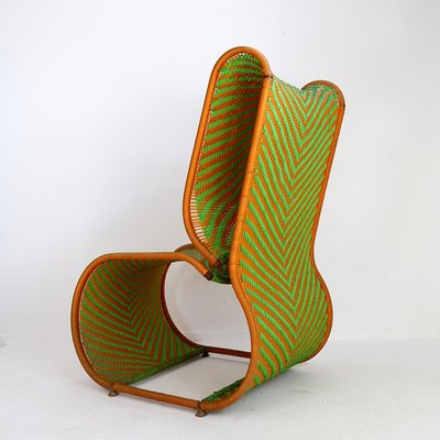 Vintage Green Lounge Chair-NYF-2019007