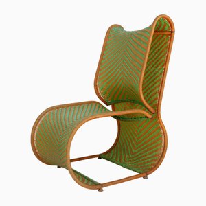 Vintage Green Lounge Chair-NYF-2019007