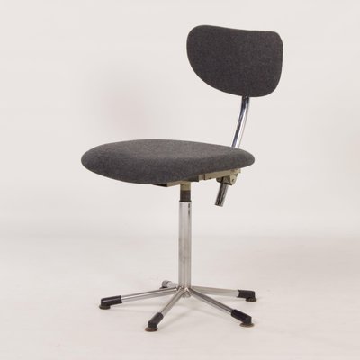 Vintage Grey Desk Chair, 1960s-ZT-1287066