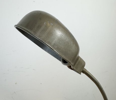 Vintage Grey Italian Gooseneck Table Lamp from GCME, 1950s-CGF-2043851