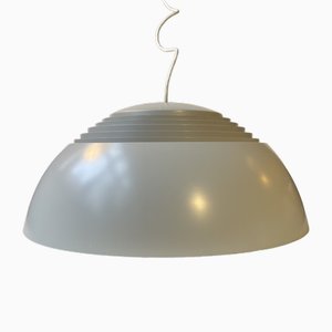 Vintage Grey SAS Royal Ceiling Lamp by Arne Jacobsen Louis Poulsen, 1960s-LCR-1787477