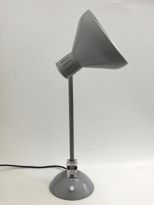 Vintage Grey Table Lamp from Jumo, 1950s-SY-1747328