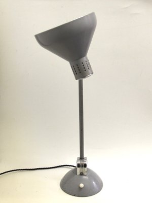 Vintage Grey Table Lamp from Jumo, 1950s-SY-1747328