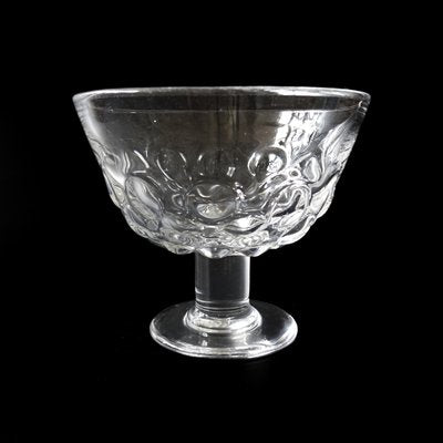 Vintage Hallon Glass Bowl on Foot P 4120-121 by Ann Nilsson-JKV-2023224