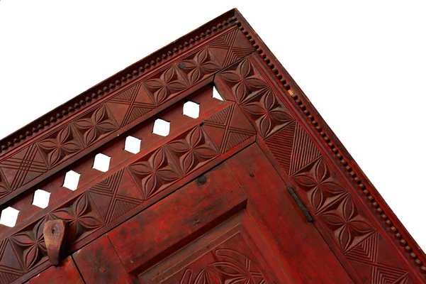 Vintage Hand Carved Cabinet, 1930s-UZN-1420627