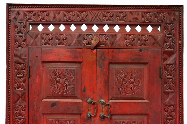 Vintage Hand Carved Cabinet, 1930s-UZN-1420627