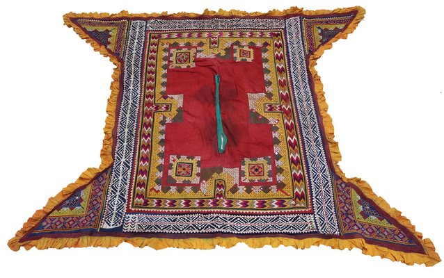 Vintage Hand Embroidered India Wall Hanging, 1920s-UZN-1451184