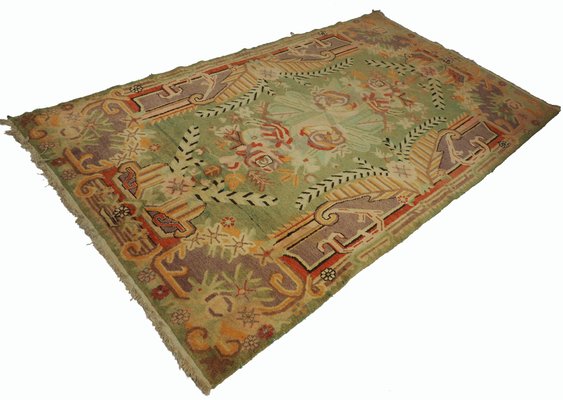 Vintage Hand Knoted Khotan Samarkand Rug, 1920s-UZN-1398466