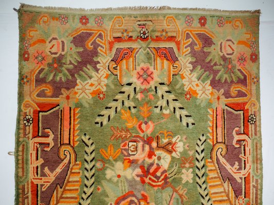 Vintage Hand Knoted Khotan Samarkand Rug, 1920s-UZN-1398466