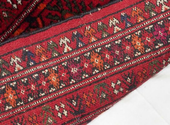 Vintage Hand-Knotted Bukhara Tekke Turkmen Rug, 1950s-UZN-1393440