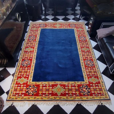 Vintage Hand Knotted Gabbeh Turkish Rug-YGE-1110368