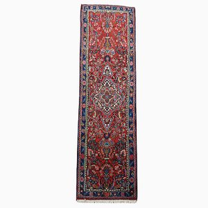 Vintage Hand Knotted Runner Rug-HPP-1746763