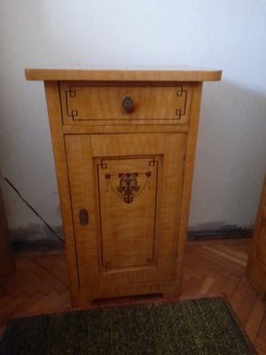 Vintage Hand Painted Nightstand, 1890s-OXJ-1720150