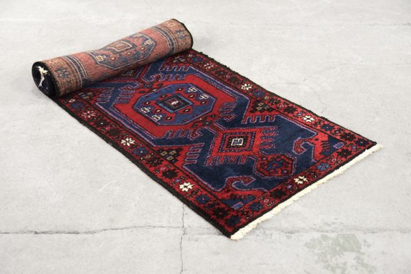 Vintage Hand-Woven Hamadan Rug from Ikea, 1960s-ZAA-1335543