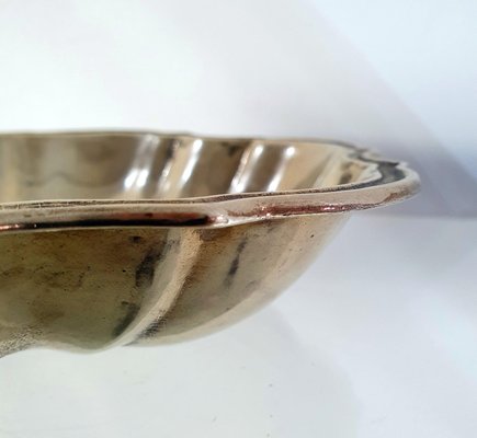 Vintage Handmade Bronze Bowl, Italy, 1970s-FO-1441658