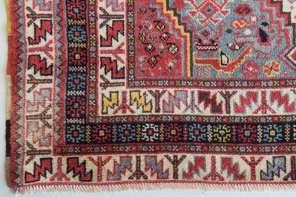 Vintage Handwoven Azerbaijani Rug-AOI-1295397