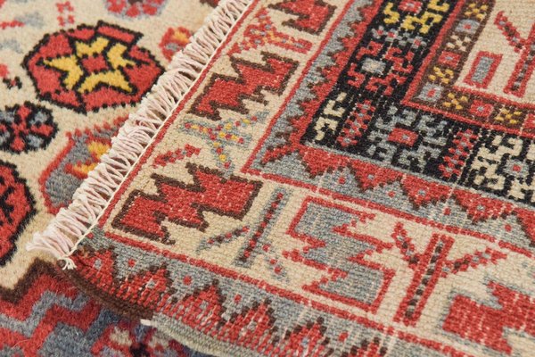 Vintage Handwoven Azerbaijani Rug-AOI-1295397