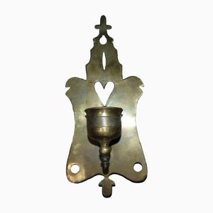 Vintage Hanging Candleholder in Brass, 1960s-1970s-CAQ-1348354