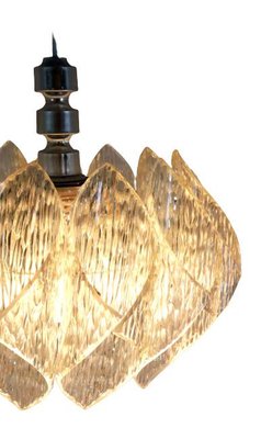 Vintage Hanging Lamp in Acrylic Glas-FYZ-1322690