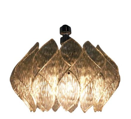 Vintage Hanging Lamp in Acrylic Glas-FYZ-1322690