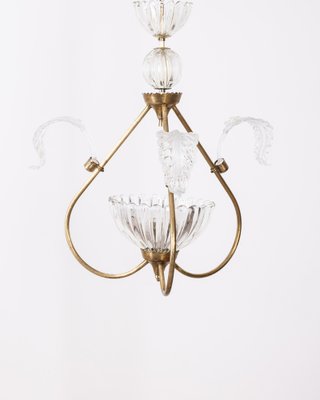 Vintage Hanging Lamp in Murano Glass, 1950s-IUC-1771086