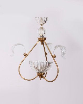 Vintage Hanging Lamp in Murano Glass, 1950s-IUC-1771086