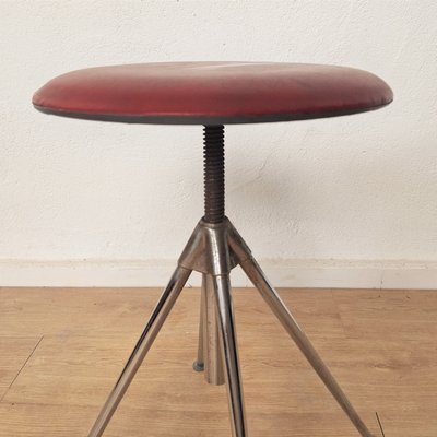 Vintage Height-Adjustable Stool, 1960s-WK-2021429