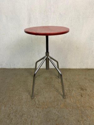 Vintage Height Adjustable Stool-GPQ-1782312