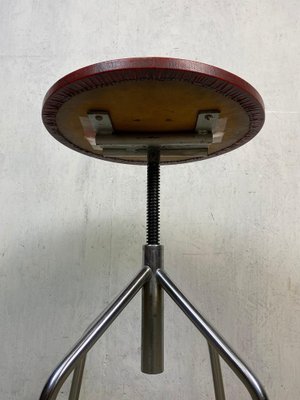 Vintage Height Adjustable Stool-GPQ-1782312