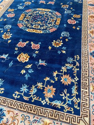 Vintage Hereke Chinese Design Rug-YMM-1062176