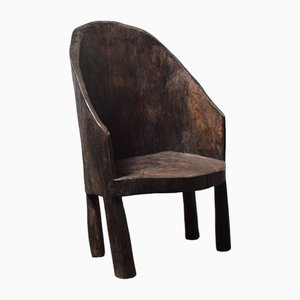 Vintage Highback Naga Chair in Teak, 1970s-FPZ-1749714