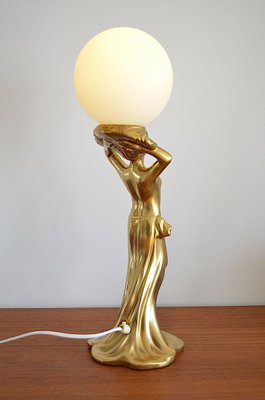 Vintage Hollywood Regency Style Table Lamp, 1980s-OV-686053