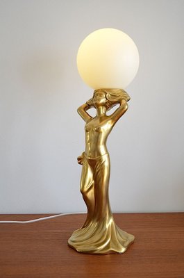 Vintage Hollywood Regency Style Table Lamp, 1980s-OV-686053