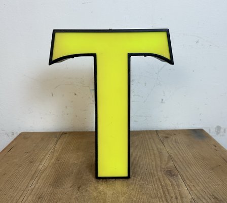 Vintage Illuminated Letter T, 1970s-CGF-1731818