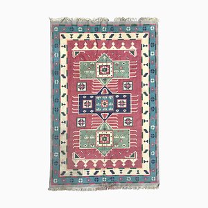 Vintage Indian Durhi Cotton Flat Rug-YMM-1061642