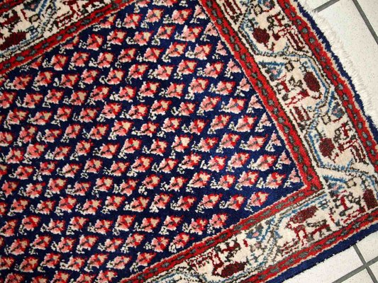 Vintage Indian Saraband Rug, 1970s-JZV-1150920