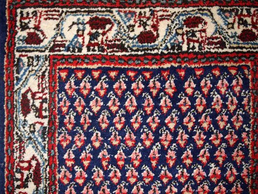 Vintage Indian Saraband Rug, 1970s-JZV-1150920