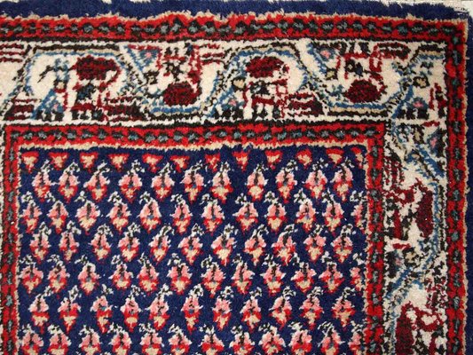 Vintage Indian Saraband Rug, 1970s-JZV-1150920