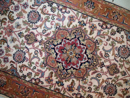 Vintage Indo-Tabriz Rug, 1970s-JZV-952386