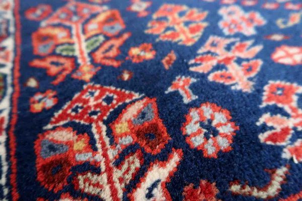 Vintage Indo-Tabriz Runner, 1970s-JZV-1371688