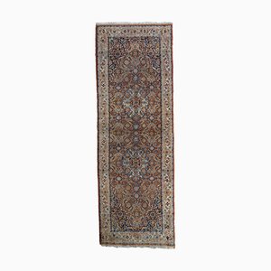 Vintage Indo-Tabriz Runner Rug, 1970s-JZV-1340875