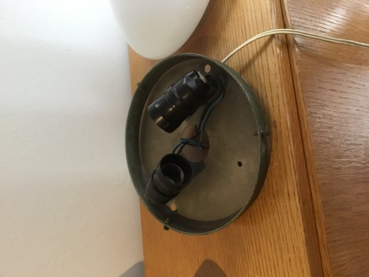 Vintage Industrial Bauhaus Sconce from Industria Rotterdam, 1930s-SU-564345