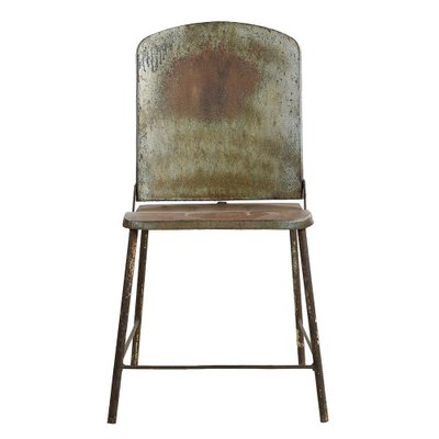 Vintage Industrial Chair in Metal-NQ-1782966