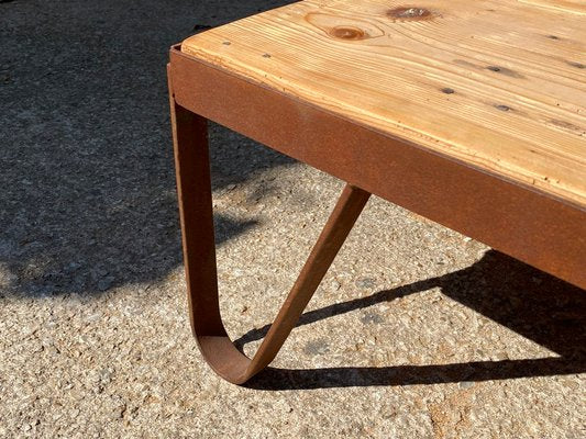 Vintage Industrial Coffee Table, 1950-ZYJ-2022637