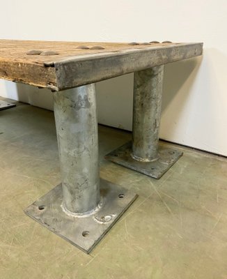 Vintage Industrial Coffee Table, 1960s-CGF-870406