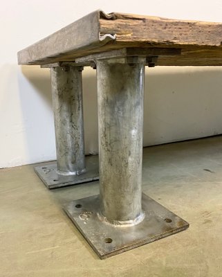 Vintage Industrial Coffee Table, 1960s-CGF-870406