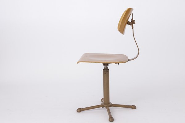 Vintage Industrial Desk Chair from Drabert, Germany, 1960s / 70s-DOM-1401241