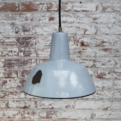 Vintage Industrial Enamel Hanging Lamp from Philip-BLS-1327744