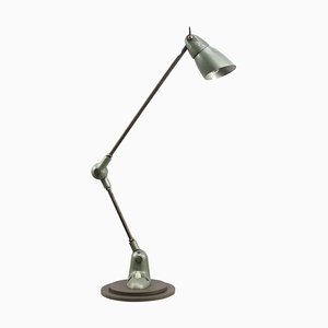 Vintage Industrial French Green Machinist Table Lamp from Lumina-BLS-1781332